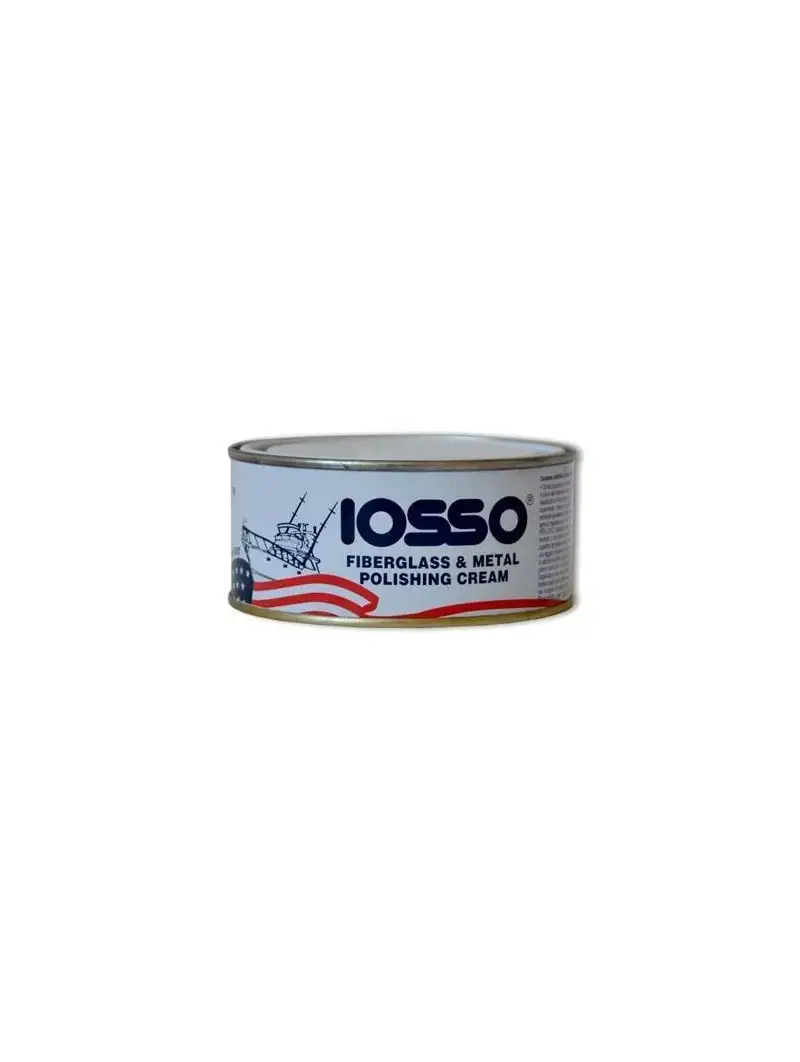 PASTA IOSSO LUCIDANTE POLISH CREMA PULIZIA METALLI VETRORESINA 250ml.