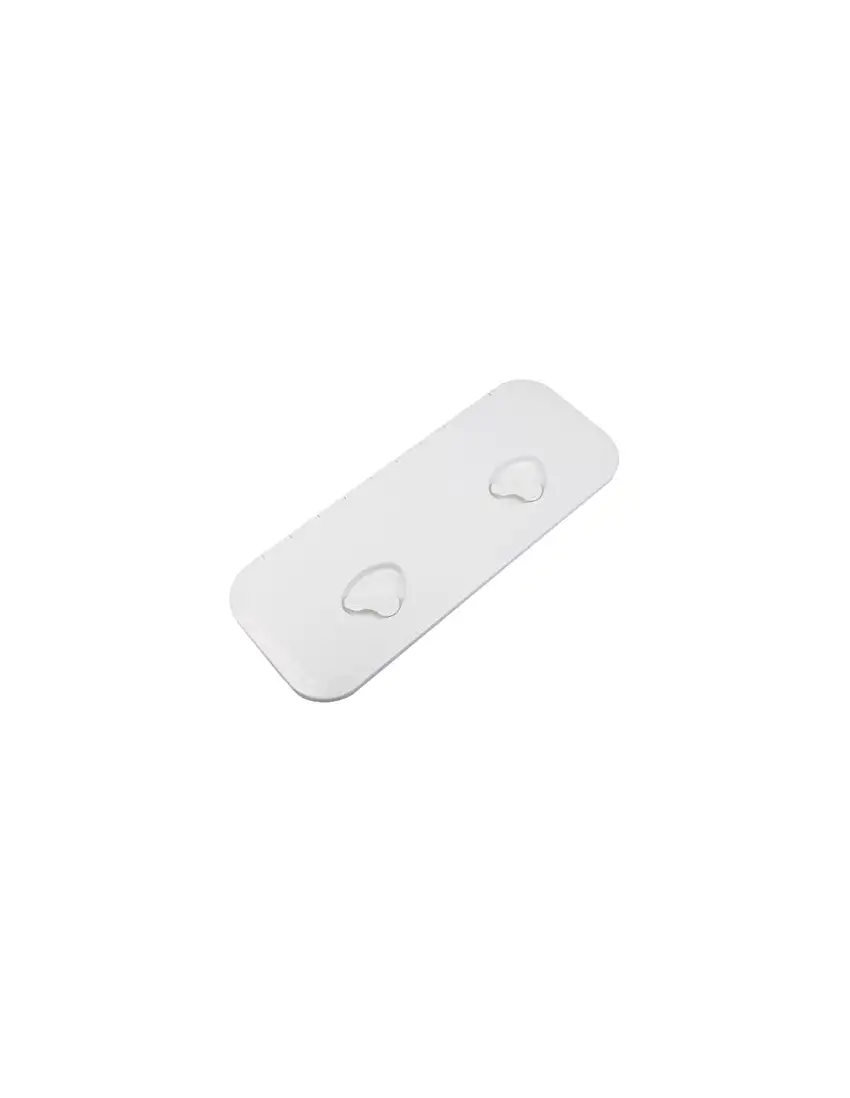Portello d'ispezione in ABS Calpestabile Bianco 243x607 mm