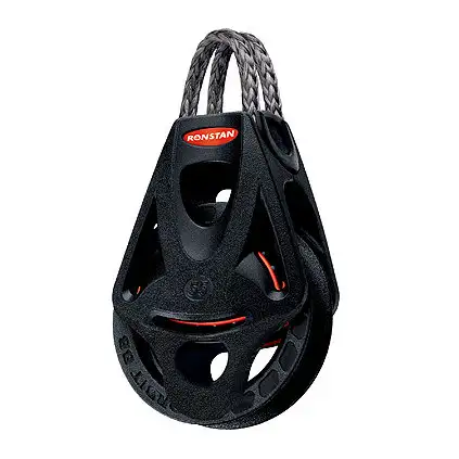 Ronstan bozzello Orbit serie 55 BB - singolo con anello e arricavo